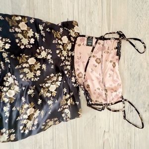 Gorgeous Embroidered Backless Set